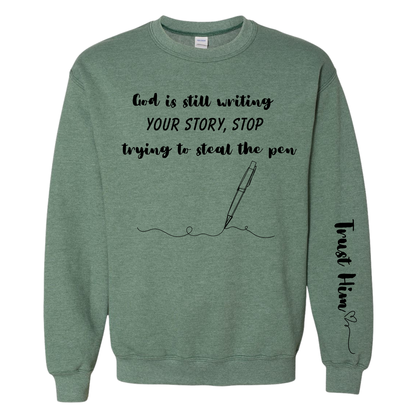 God’s still writing…longsleeve