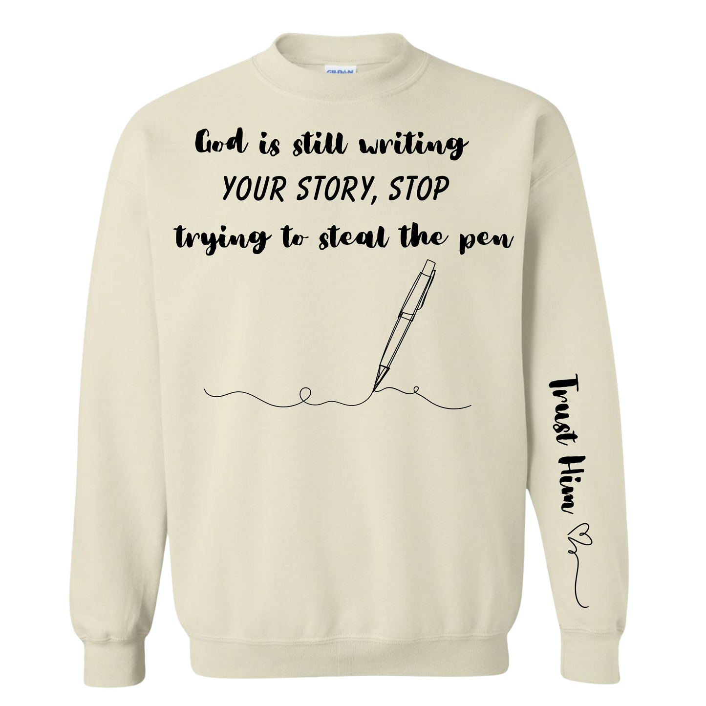 God’s still writing…longsleeve