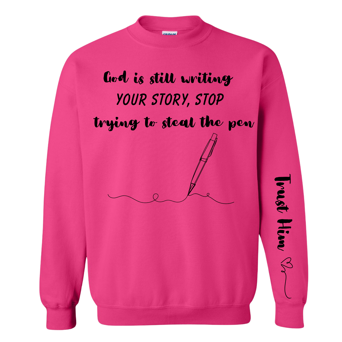 God’s still writing…longsleeve