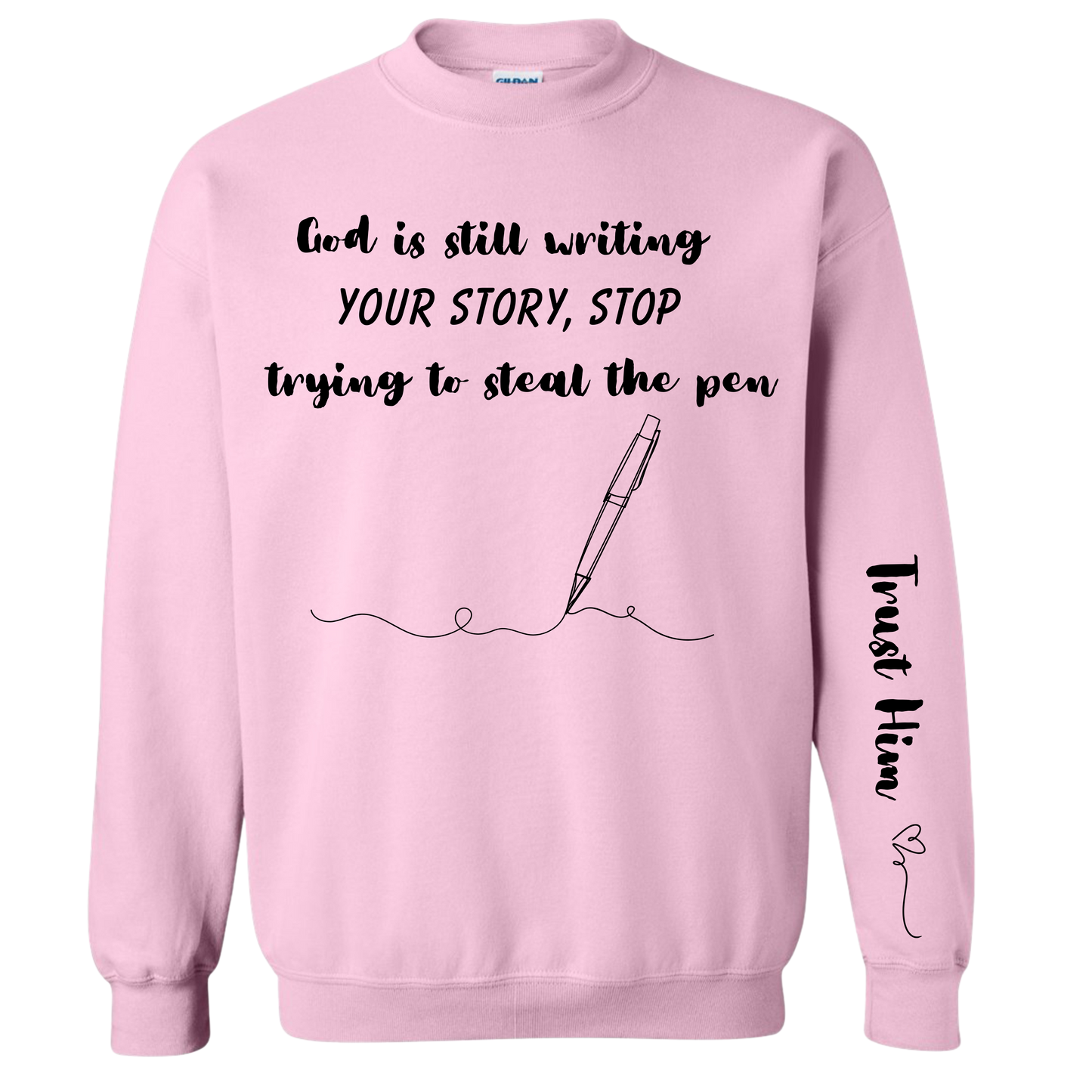 God’s still writing…longsleeve