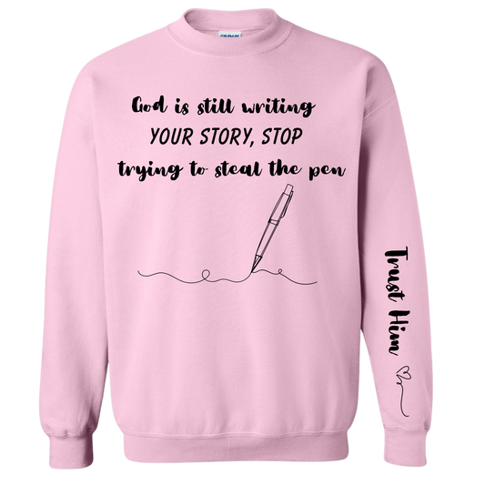 God’s still writing…longsleeve